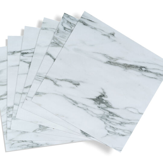 selbstklebende Bodenfliesen Premium Marble (11er Set) image number null